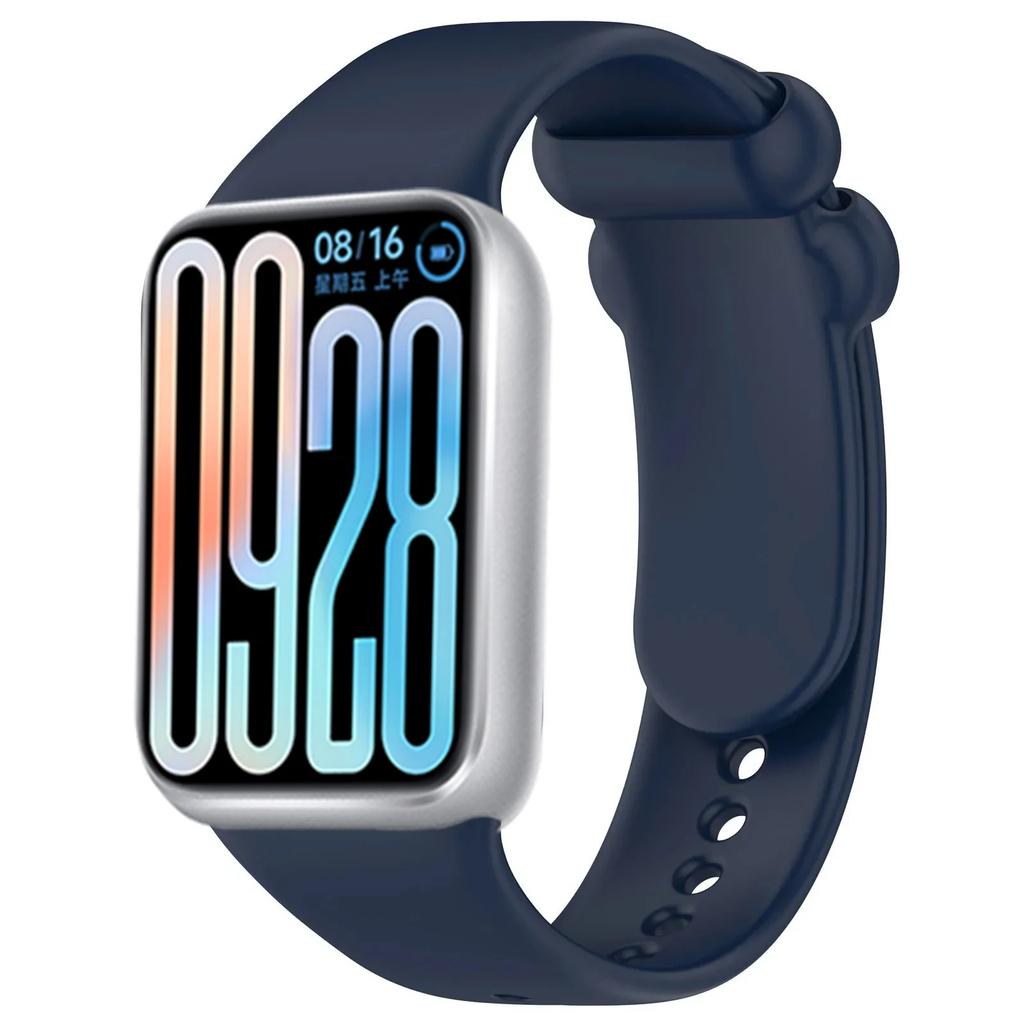 Silicone Strap for Xiaomi Mi Band 8 Pro/9 Pro Sport Replacement Bracelet Wristband Belt for Xiaomi Redmi Watch 6/5/4 Accessories
