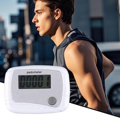 Schrittzähler zum Gehen Tragbarer Sport-Gehzähler Schrittzähler für Senioren für Sport Laufen Training Wandern Rucksackreisen Reisen