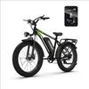 Bicicletă Electrică OOK-TEK F26 cu Anvelope Grase, Baterie 48V 15.6Ah, Shimano 7 Viteze