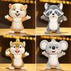 Plush Doll Cartoon Deep Forest Animals Three-dimensional Realistic Comfortable Touch Child Birthday Gift Soft Cute Squirrel Raccoon Koala Stuffed