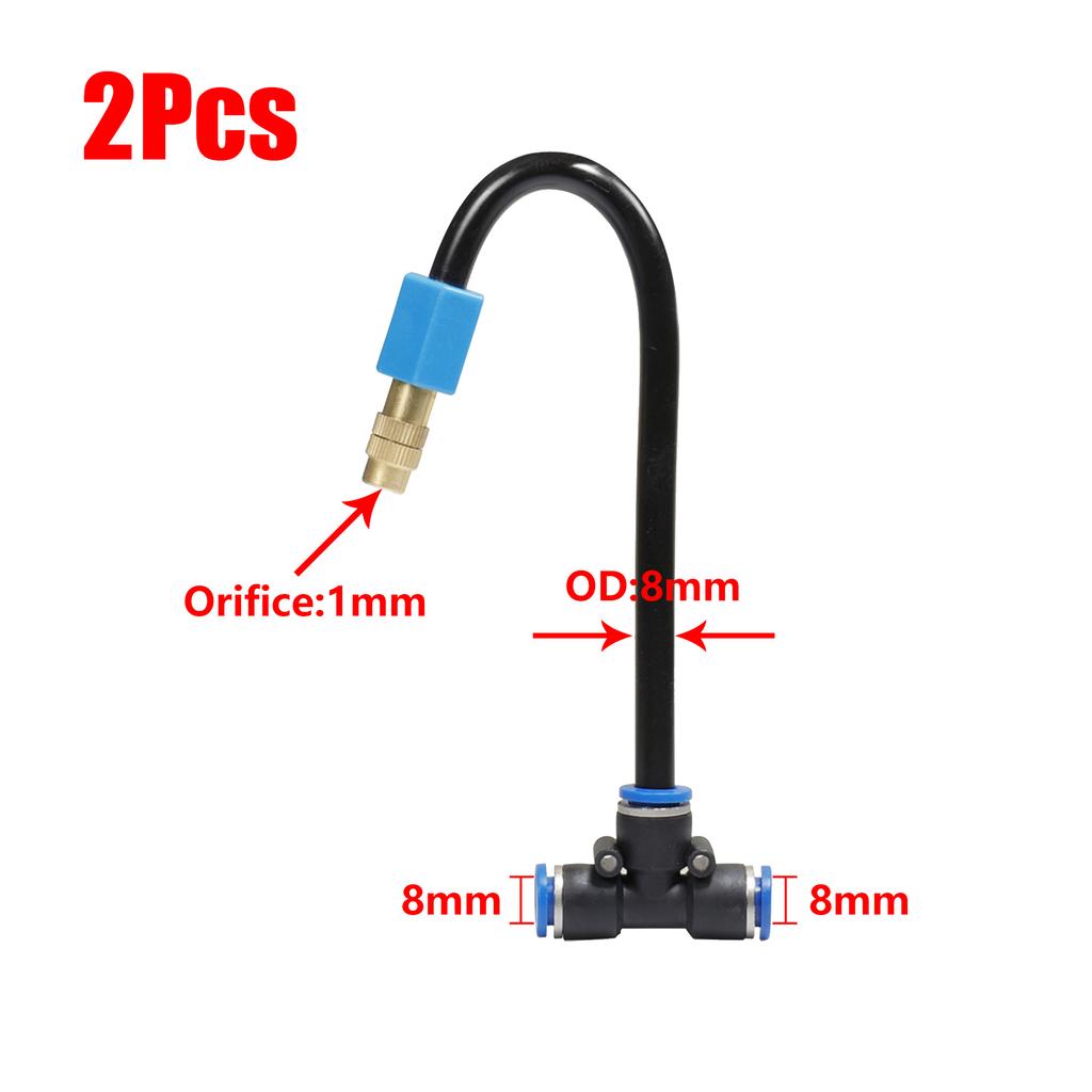 Free Bending Atomization Nozzle Adjustable Atomization Nozzle Irrigation Sprayer Greenhouse Humidification Atomization Nozzle