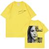 Shakira Las Mujeres Ya No Lloran World Tour 2026 T-shirts Women Fashion Aesthetic T-shirt Summer Casual Loose Cotton T Shirt