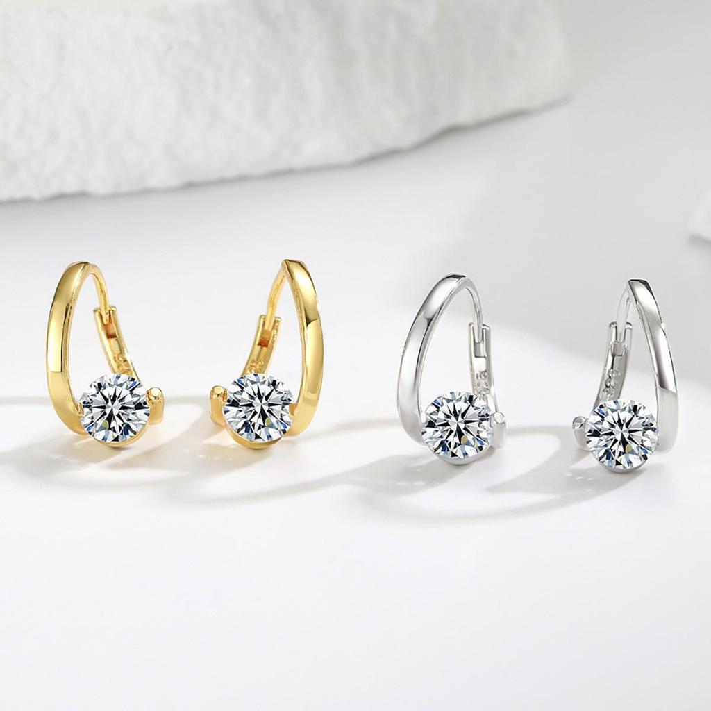 Korean Style High-End Irregular Light Luxury Earrings for Women