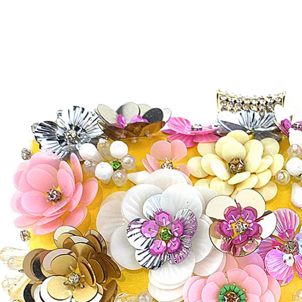 Fashion Floral Clutch for Women Bridal Bags Durable Exquisite Female Shoulder Bag