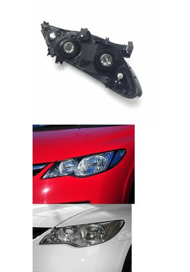 Compatible with 12-15 Civic Headlight Semi-Assembly