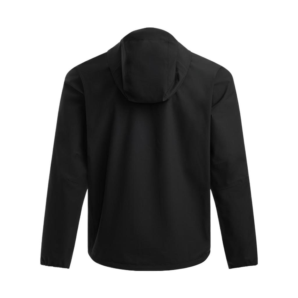 Under Armour Ua Stormproof Cloudstrike Minimalist Logo Comfortable Casual Hooded Jacket Men Jackets Black 1376066-003