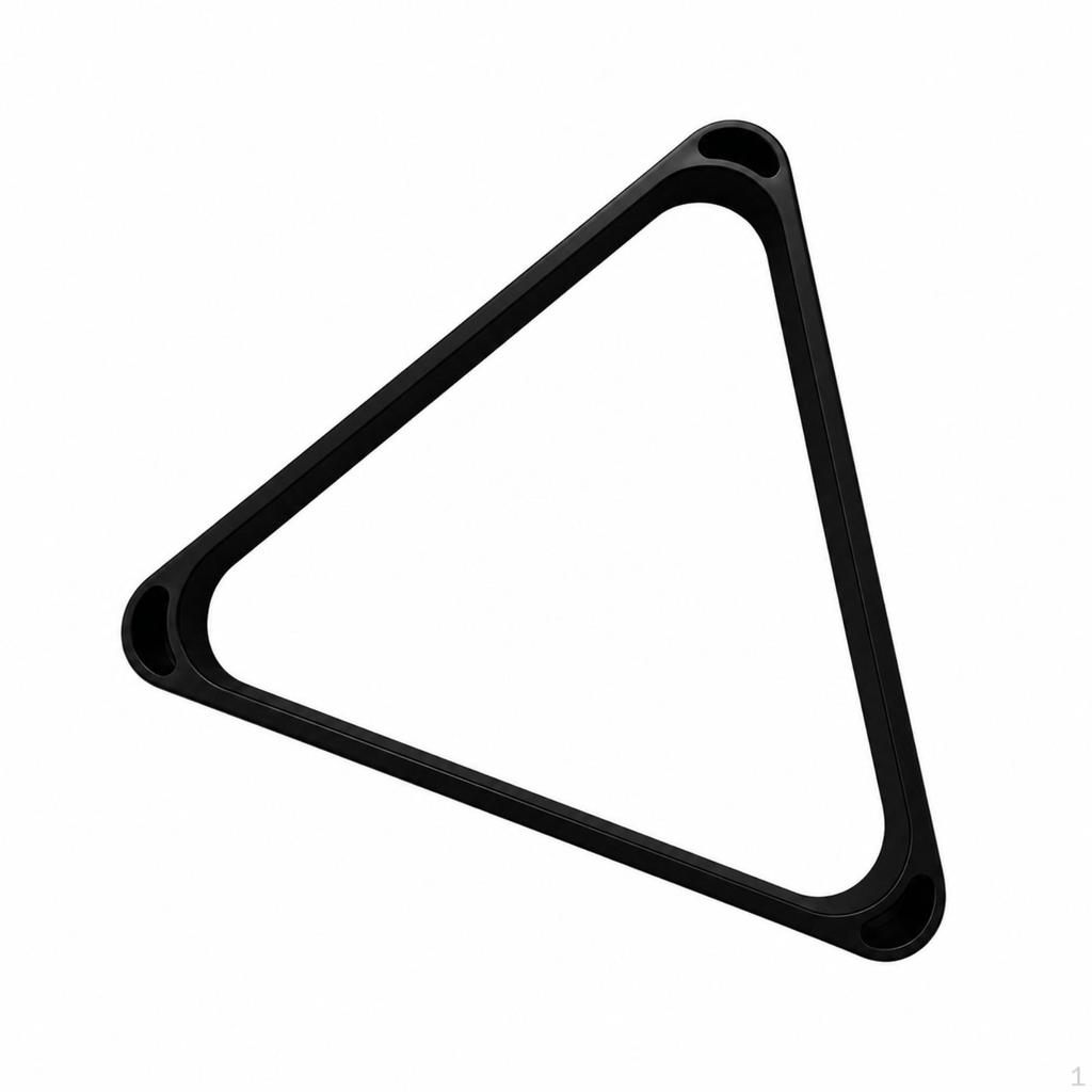 Smooth Ball Triangle | Heavy-Duty Construction, Billiard Rack Frame,