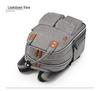 Versatile Large Capacity Diaper Backpack: Wet/Dry Separation, Multi-Compartment Mommy & Baby Bag