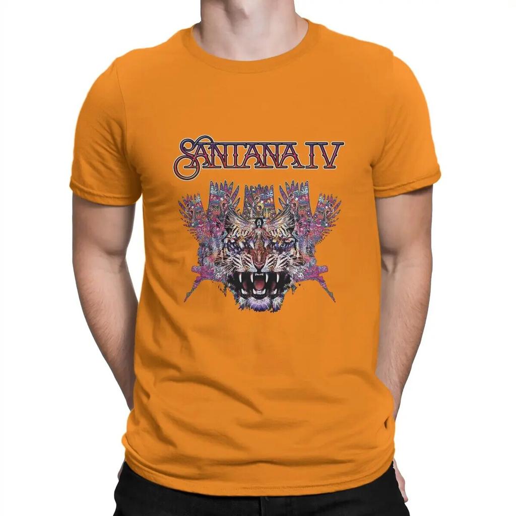 Santana Nejnovější tričko pro unisex Santana Four Tour 2023 Kulatý výstřih Základní tričko Personalizovat Narozeninové dárky Streetwear