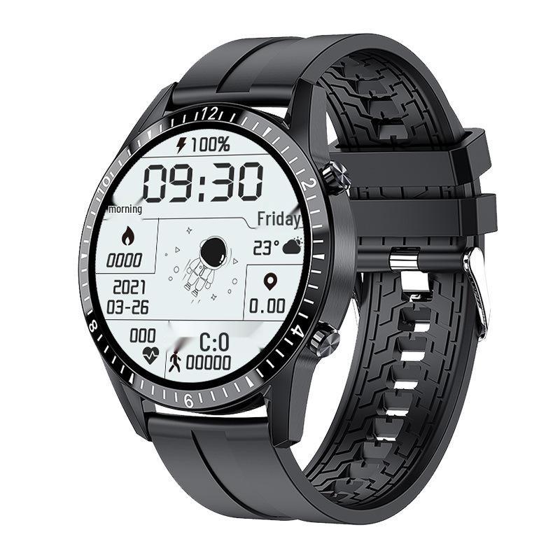 AI-Powered Smartwatch with Heart Rate Monitoring & Entertainment Features