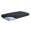 Jersey fitted sheet 130/140x190/200 premium black
