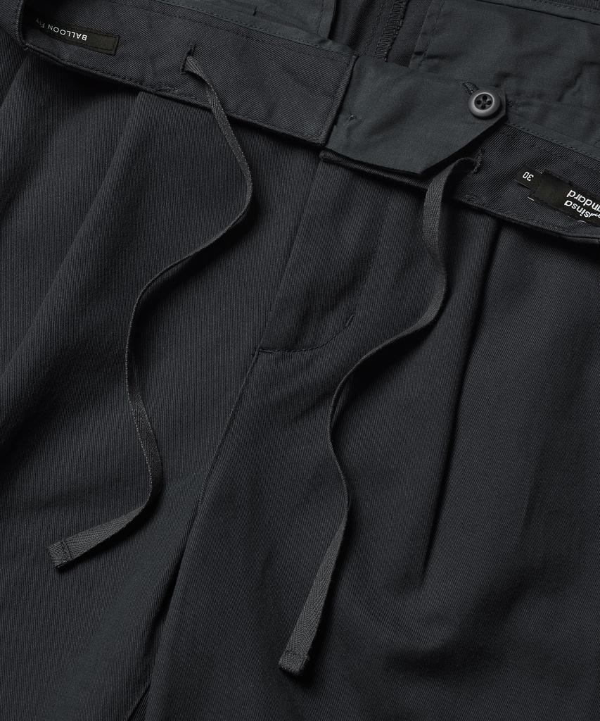 MUSINSA STANDARD Cotton Wide Balloon Pants [Dark Gray]