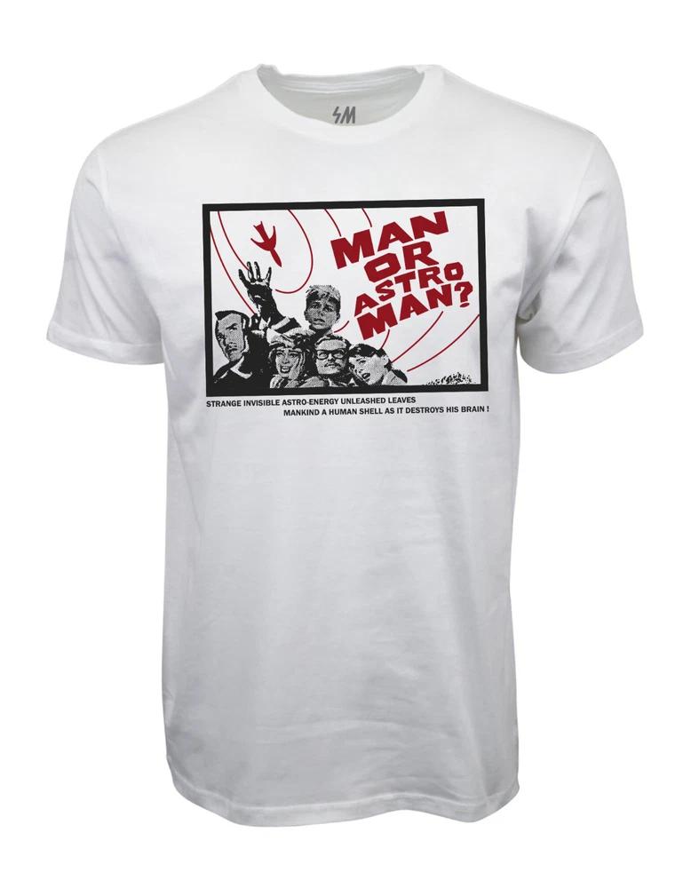 1992 Unisex Or Astro Graphic White TShirt S