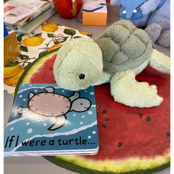 WeightedPlush Cute Turtle Stuffed Animal,12 1 Inch Soft Turtle Plush Toy Turtle Plush Pillow for Kids Girlfriend Birthday Christmas Mother's Day