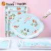 Wuhe Nordic Floral Melamine Rectangular Tray