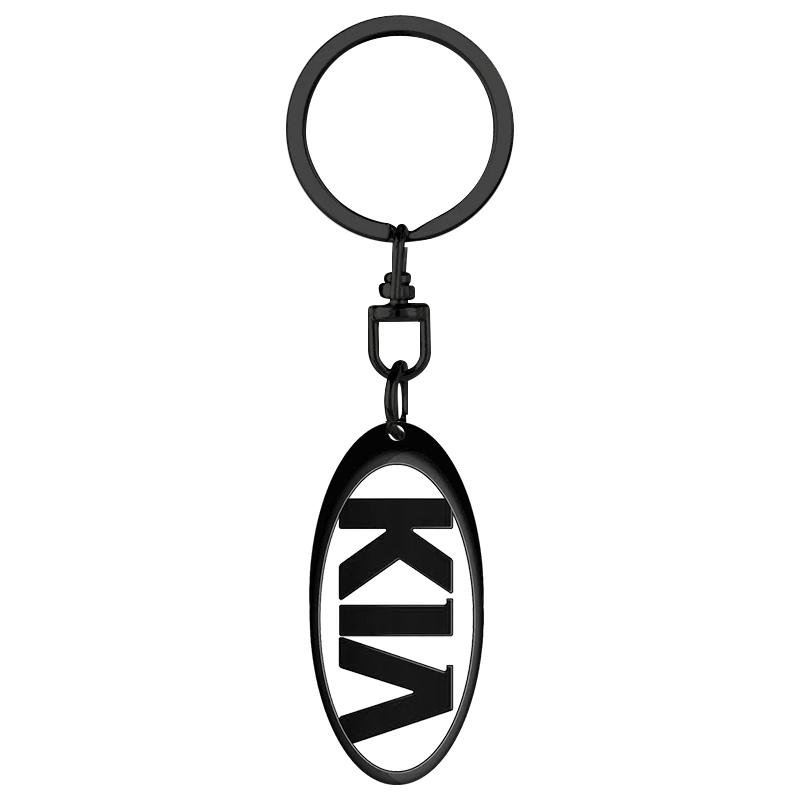 1Pcs 3D Metal Car Keychain Keyring Key Holder Couple Gifts Pendant For KIA Cerato Sportage R K2 K3 K5 K6 K7 K8 RIO 3 4 sorento picanto