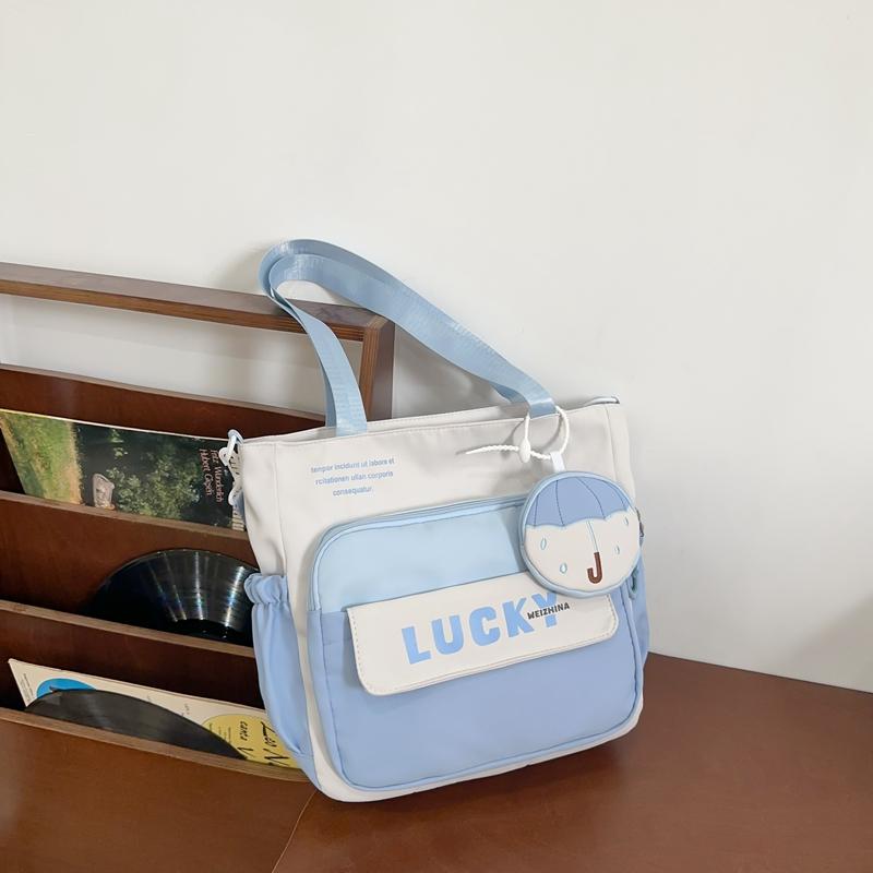 Torba na ramię dla uczniów szkoły podstawowej Damska torba typu tote Duża pojemność Torba na podręczniki do klasy