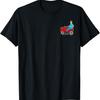 King Of The Hill Hank Hill Mows Small Left Chest Pocket Logo T-Shirt