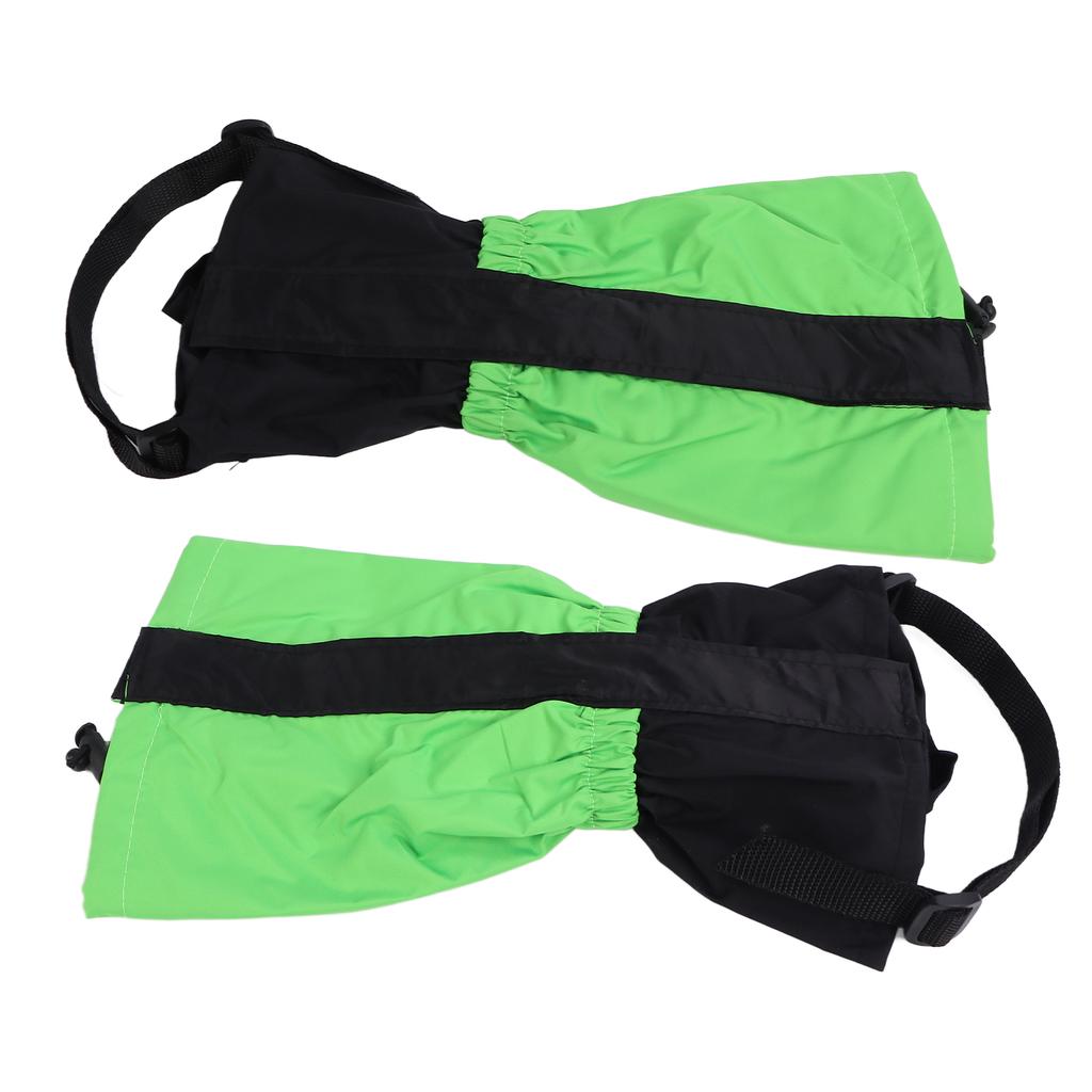 Children S Leg Covers Adjustable Waterproof Windproof Sand Prevention Children S Outdoor Leg Covers(Green )