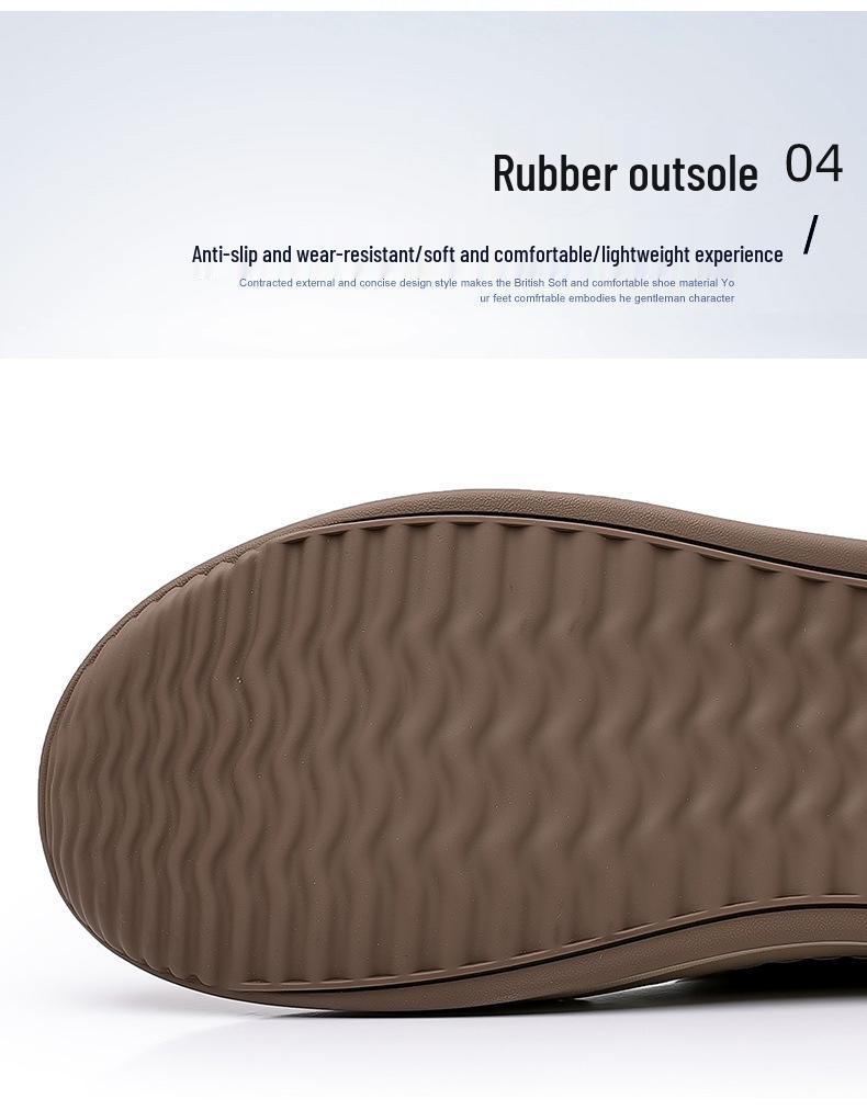 Hochwertige atmungsaktive Herren-Board-Schuhe aus echtem Leder - Lässige Outdoor-Sneaker für Frühling/Sommer mit dicken Sohlen, handgenähtes Design.