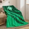 Werder Bremen Green Designed Flannel blanket for bedroom, living room, sofa, and nap