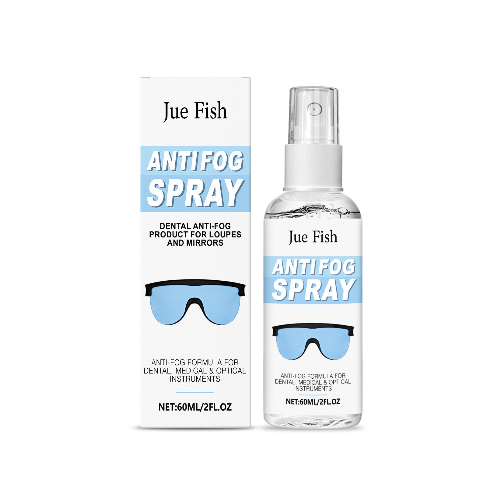Anti Fog Spray Glasses Lens Scratch Remover Cleaner Prevents Fogging Improves Rain Visibility Anti Static Reduces Dust 1PCS
