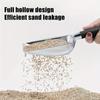 Stainless Steel Cat Litter Scoop with Long Handle - Efficient Sand Leakage Design, Ideal for Cat Litter Cleaning, Pet Waste Removal Tool