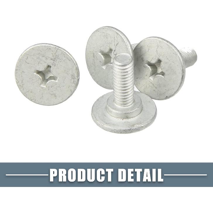 Car Engine Shield Cover Bolt 90105-TBA-A00 Cover Bolt Pin Screws for Honda Accord CRV Civic (Pack of 4)