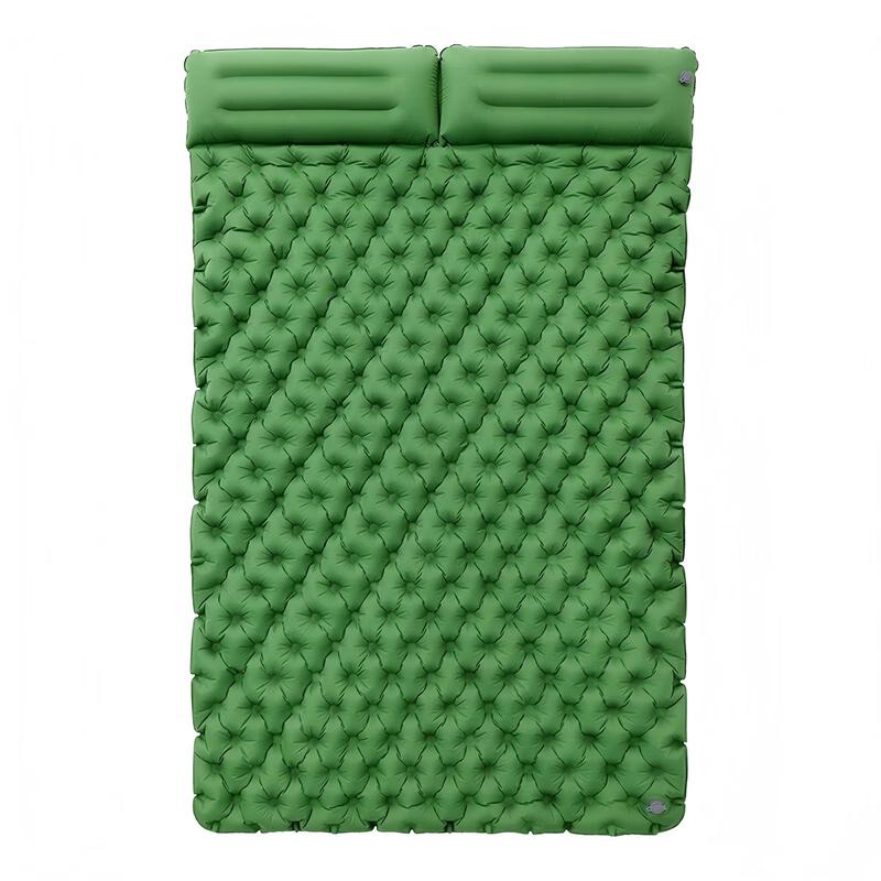 Hu Quannong CT07-J Double Inflatable Sleeping Pad with Foot Pump