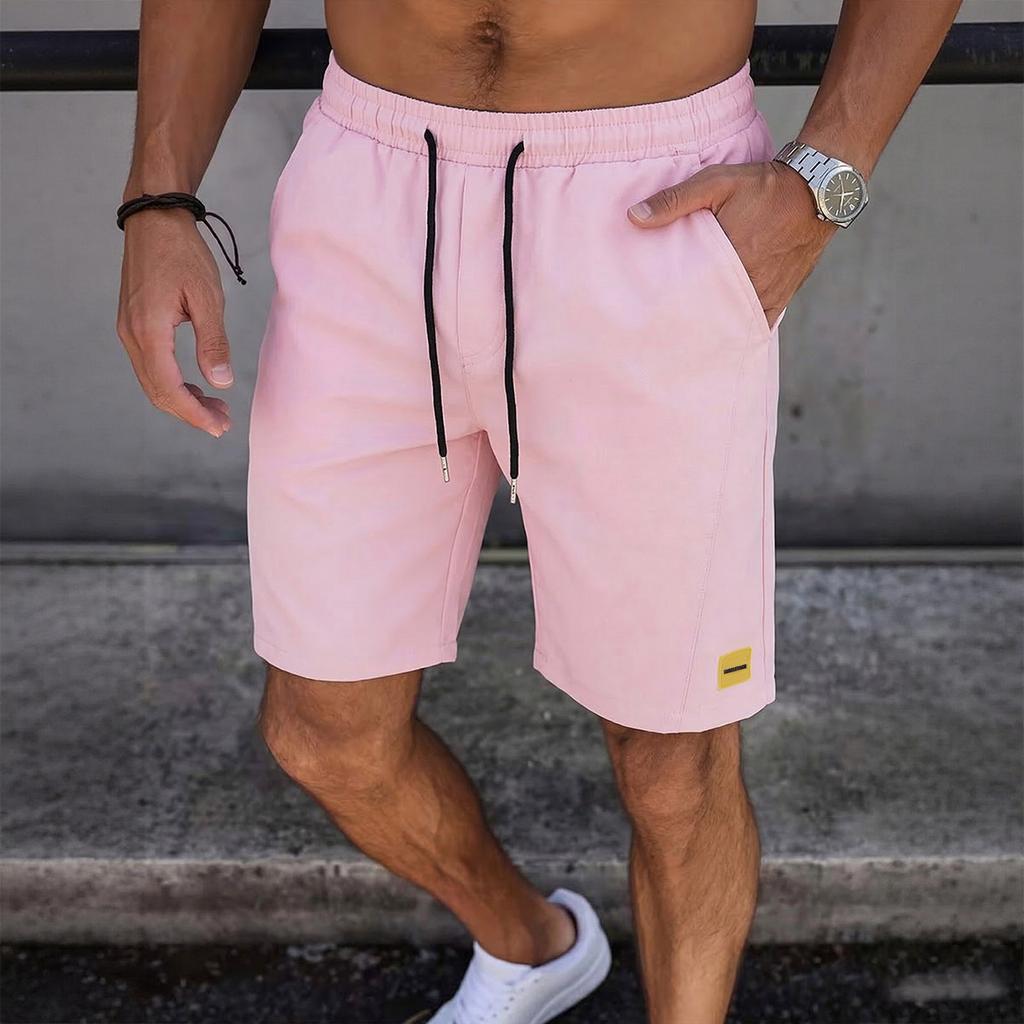 Herren Sommer Shorts mit Kordelzug  Lässige Und Bequeme Shorts