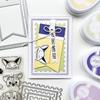 Transparent Silicone Dog Stamps for DIY Journaling - March 2025 Series (Model 7402)