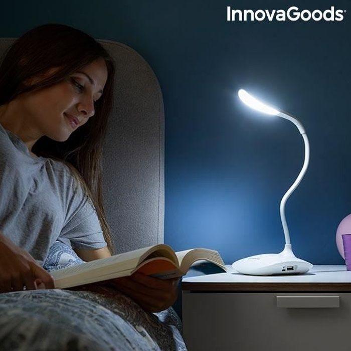 Lampe De Table - Innovagoods - LUM2GO - Rechargeable - Tactile - 3 Niveaux D'intensité