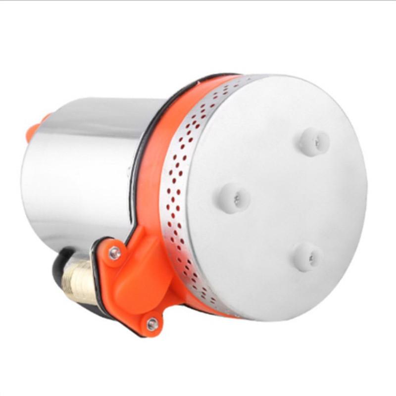 12V/48V Household Mini Portable Electric DC Submersible Pump Small Boats Stainless Steel Storage Battery Water Pump