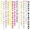 Ins Style Laser Happy Birthday Banner for Party Decorations