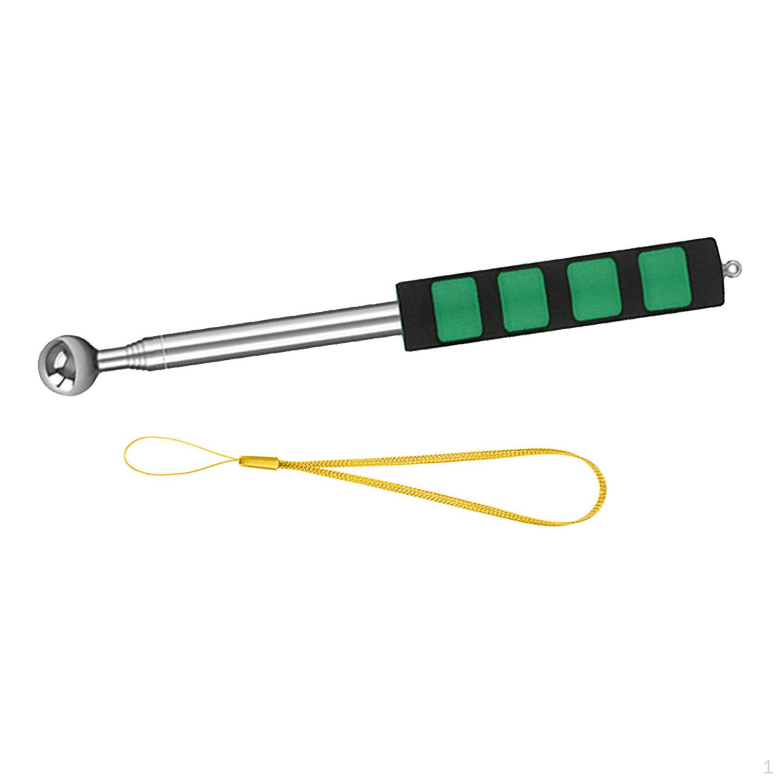 Extendable Handheld Pole Presentation Pointer Flagpole Attachment Ergonomic Foam Handle Home 100cm