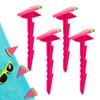 4Pcs/Set Beach Towel Clip Camping Mat Clip Outdoor Decorative Clothespins Sheet Holder Towel Clamp Clothes Pegs Tent Clips