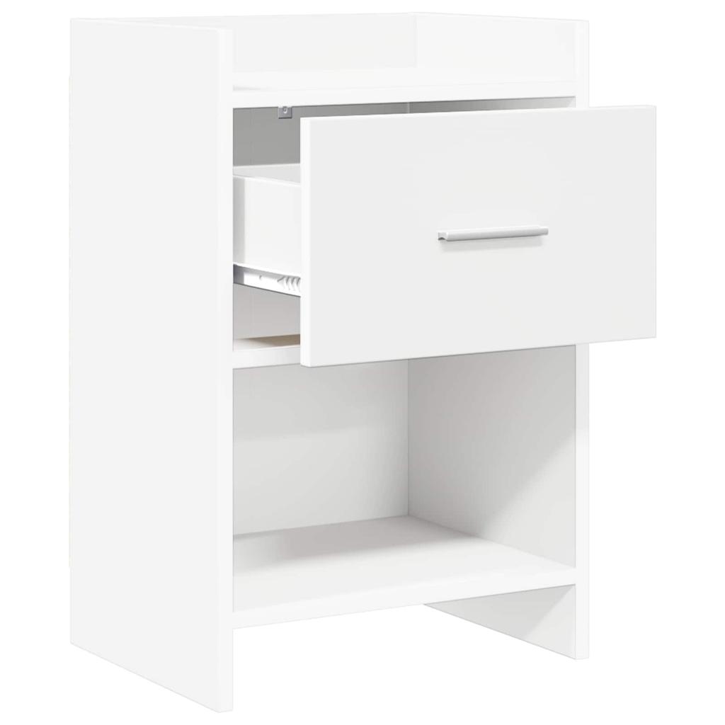 Nightstands 2 pcs White 40 x 30 x 60 cm Engineered Wood