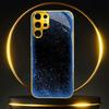 Blue Gold faddish cellphone new Bestseller model PhoneCase Glass PhoneCase for Samsung Galaxy S26 S25 S24 S23 S22 FE,Ultra,Plus