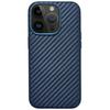 KZDOO For iPhone 16 Pro Max Case Compatible with MagSafe Carbon Fiber Texture PU+PC Phone Cover