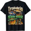 Tralalelo VS Brr Patapim Tricou Grafic Meme Italian Funny Brainrot(1)