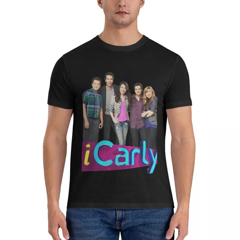 ICarly Vollständiger Cast Schwarzes T-Shirt