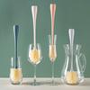 ZISIZ Plastic Bottle and Cup Cleaning Brush Set