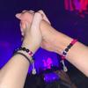Elastic Beaded Bracelet Magnetic Album Inspired Bracelets Romantic Couple Beads  Friends