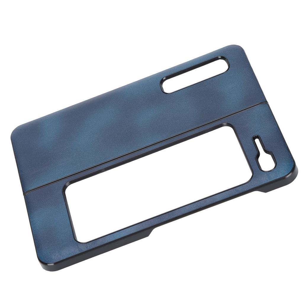 Mobile Phone Leather Case AllInclusive AntiFall Protective Cover for Samsung Galaxy Z Fold 1 W20(Blue )