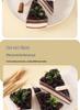 Blackberry Triangle Cake Slice Refrigerator Magnet Ornament - Fake Dessert Shop Decoration