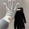 New Winter Cute Wool Gloves for Women, Winter Fingerless Cycling To Keep Warm, Fingerless Women