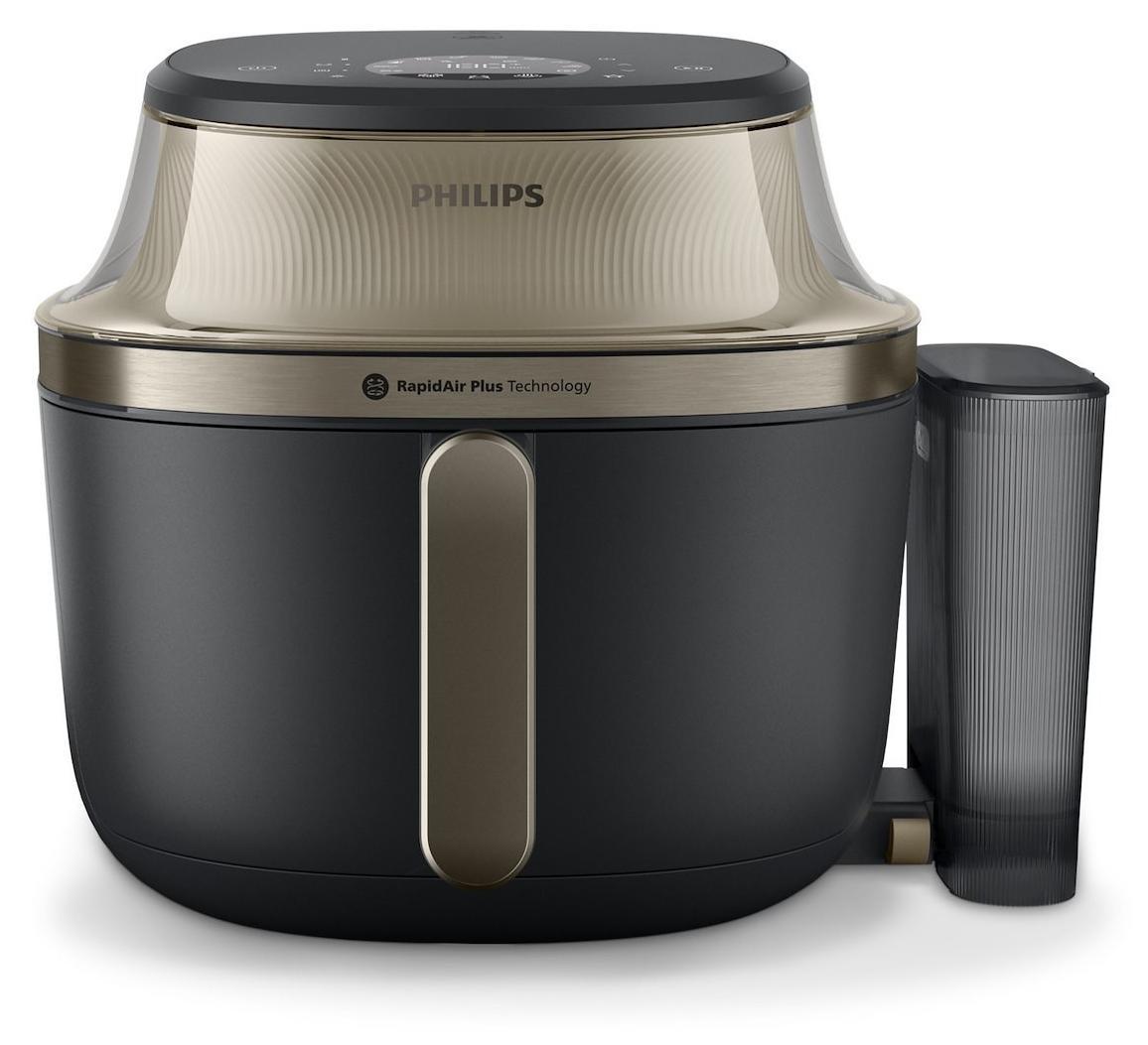 Philips Serie 5000 Heißluftfritteuse 7,2L Schwarz/Champagner schwarz