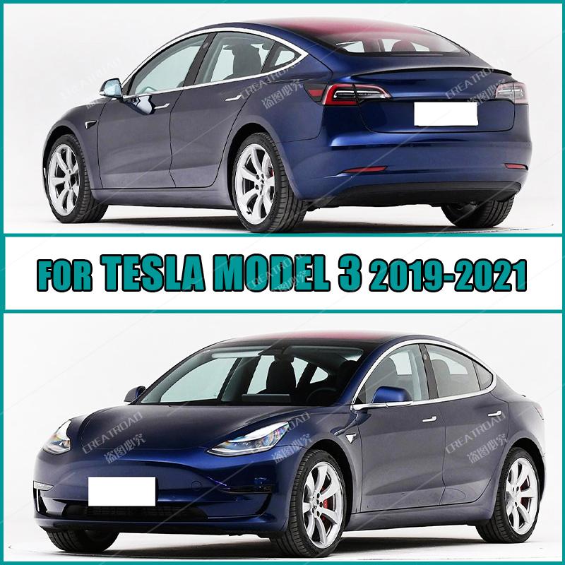 Car Trunk Mat For Tesla MODEL 3 -  Cargo Liner Carpet Interior Accessories Cover