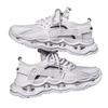 Putian Men's Shoes Summer Breathable Mesh Running Sports Shoes Youth Advanced Trendy Brand Dad Shoes Heightening White Shoes