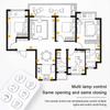 Wireless Wall Light Rechargeable Dimmable LED Wall Lamp for Living Room